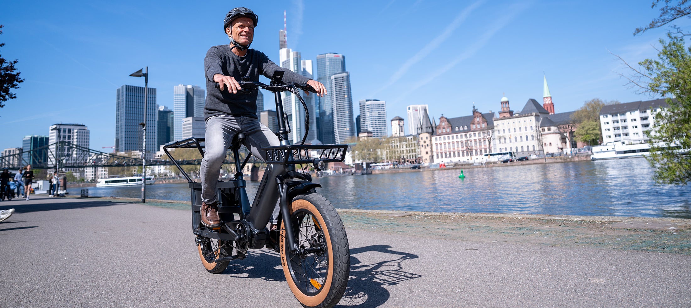 Vélo cargo électrique Kemoway P7