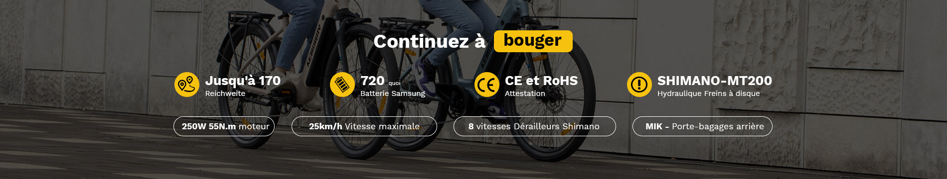 Paramètres du Kemoway K5R