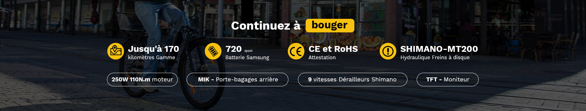 Paramètres du Kemoway K5