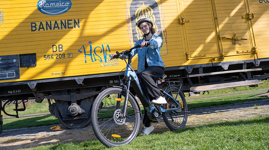 Vélo électrique femme