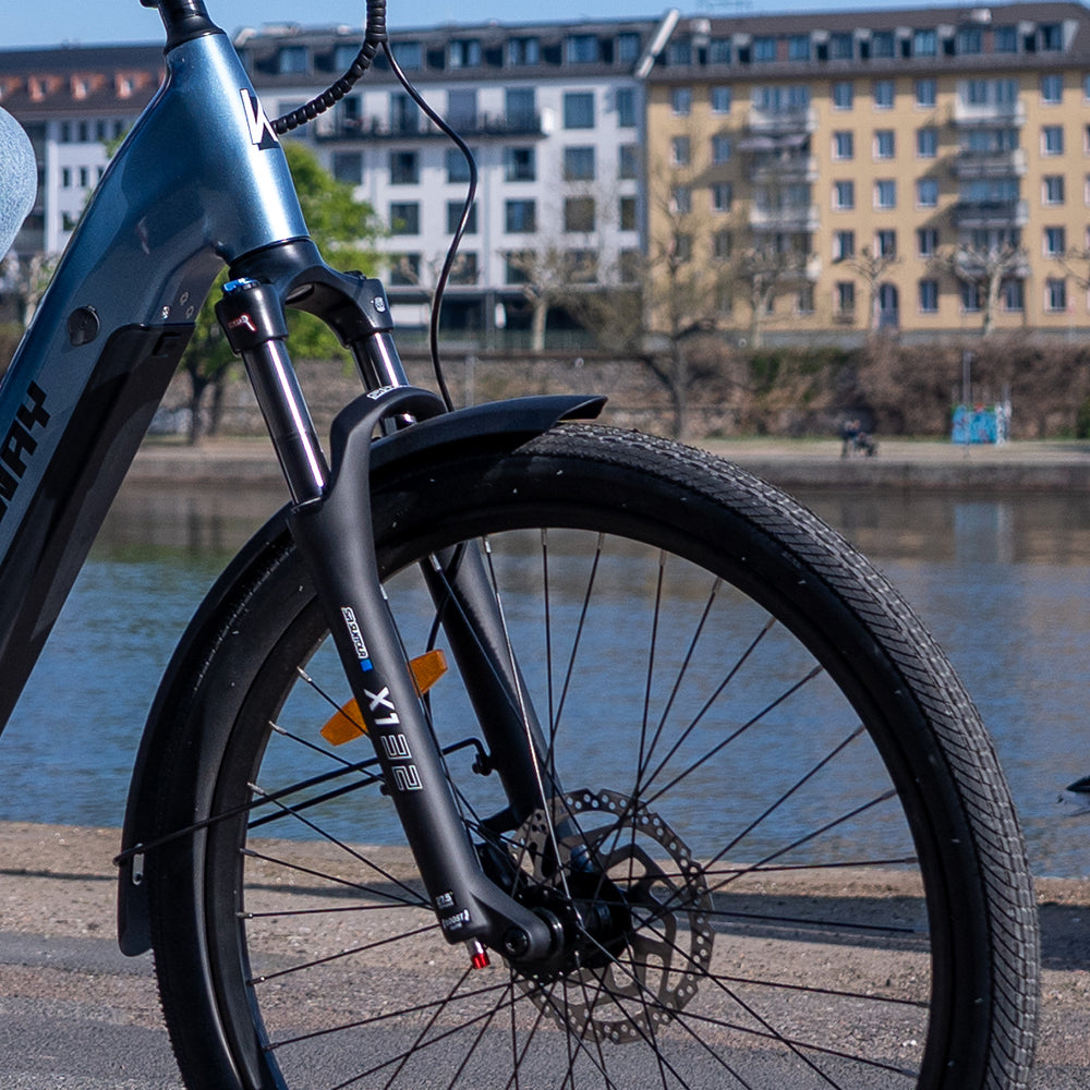 Fourche à suspension pneumatique