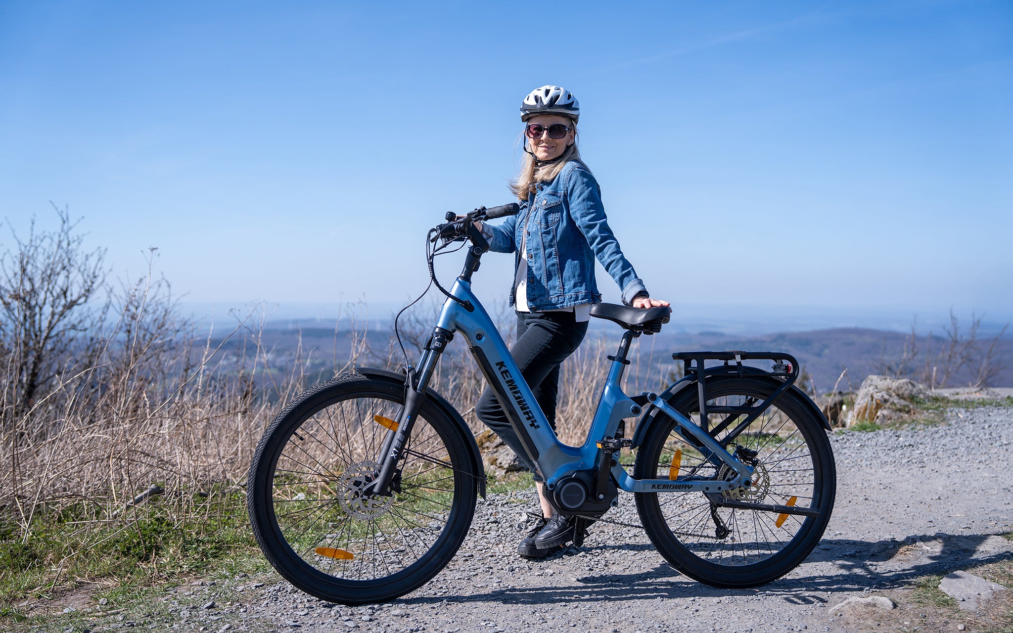 Kemoway VTT électrique tout suspendu K5S