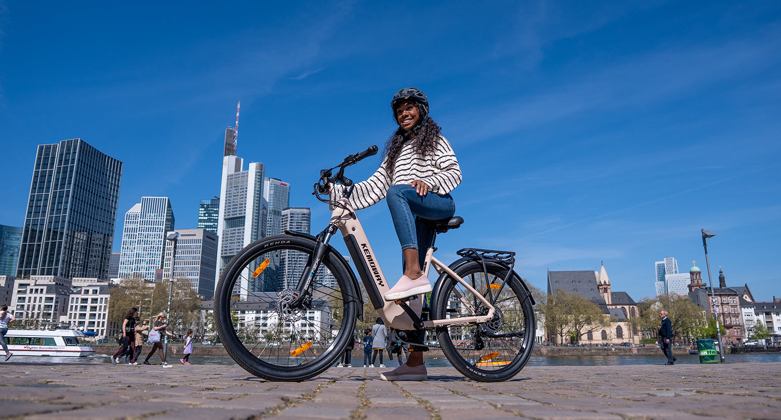 vélo électrique K5R est livré avec une batterie de 720 Wh certifiée CE