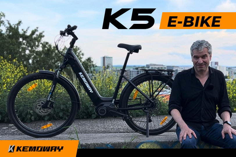 Vidéo de test du vélo électrique Kemoway K6s wattmoves