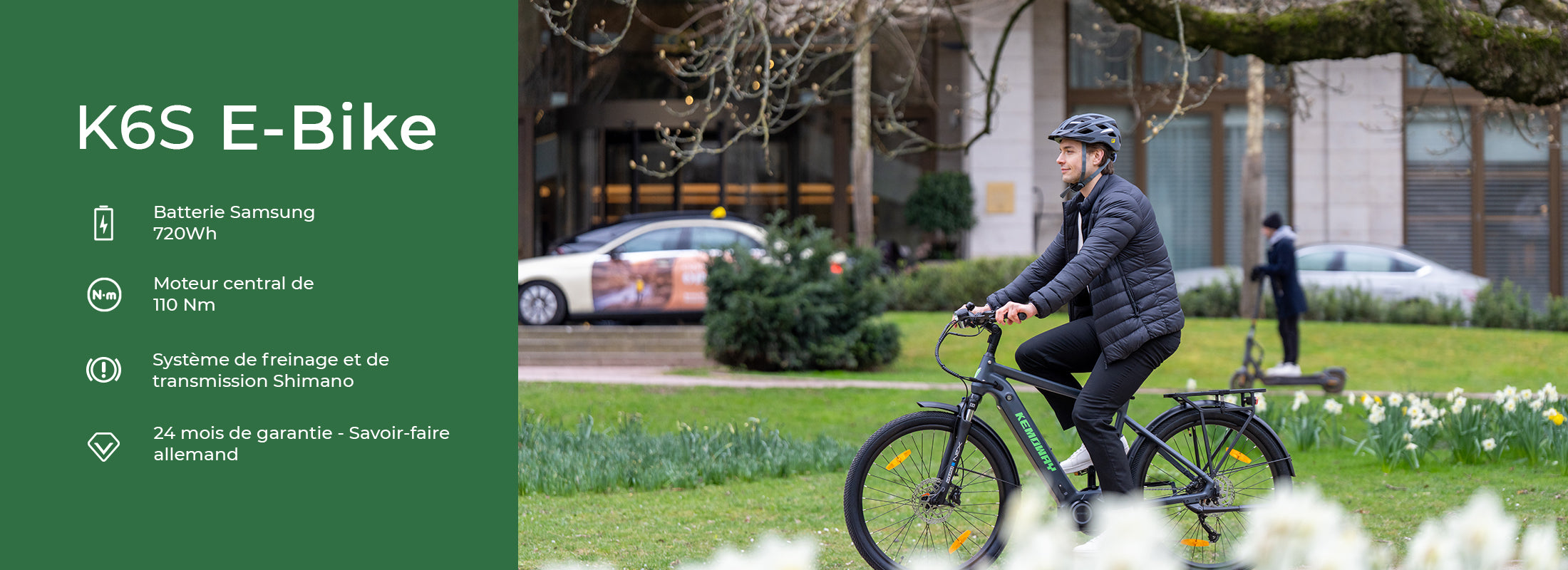 Vélo électrique Kemoway K6S Taille PC